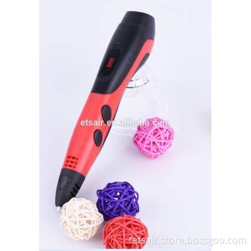 Hot Promotional Printing Machine For Newest Plastic 3D Pen With Plastic Holder